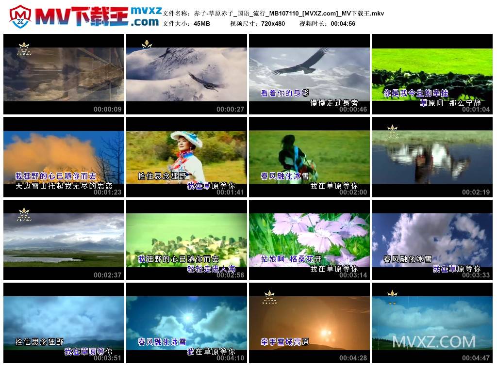 赤子-草原赤子_国语_流行_MB107110